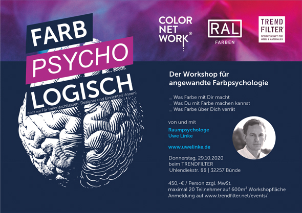 Der Workshop für angewandte Farbpsychologie