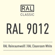 RAL 9012 Clean room white